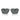 Prada Okulary Przeciwsłoneczne PRA57S 1AB5Z1 Czarny/Ciemnoszary Unisex Polaryzacyjne