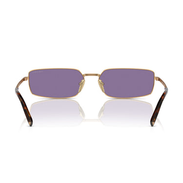 Prada Okulary Przeciwsłoneczne PRA60S 7OE01O Mosiądz/Fiolet Damskie