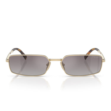 Prada Sunglasses PRA60S ZVN30C Pale Gold/Blue Gradient Silver Mirror Women