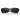 Prada Okulary Przeciwsłoneczne PRB05S 09Q08Z Czarny/Ciemnoszary Damskie 4