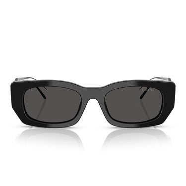 Prada Okulary Przeciwsłoneczne PRB05S 09Q08Z Czarny/Ciemnoszary Damskie
