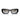 Prada Sonnenbrille PRB05S 3890A7 Schwarz/Grau Damen
