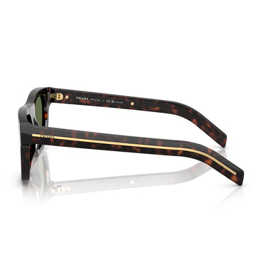 Prada Sonnenbrille PRB12S 17N20G Havana/Grün Unisex Polarisiert