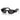 Prada Lunettes de Soleil PRB16S 16K08Z Noir/Gris Foncé Femme 1