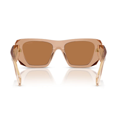Prada Okulary Przeciwsłoneczne PRB18S 28E90Q Czekoladowy Brąz Damskie 4