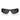 Prada Okulary Przeciwsłoneczne PRB19S 16K08Z Czarny/Ciemnoszary Męskie