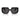 Prada Okulary Przeciwsłoneczne PRB23S 16K08Z Czarny Ciemnoszary Damskie