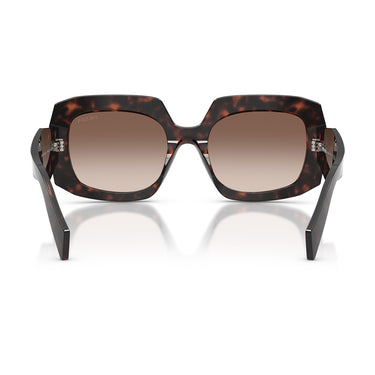 Prada Okulary Przeciwsłoneczne PRB23S 17N10S Root Tartarugato Marrone Sfumato Donna 4