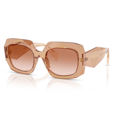 Prada Okulary Przeciwsłoneczne PRB23S 28E50S Czekoladowy Brązowy Gradient Damskie 2