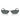Prada Okulary Przeciwsłoneczne PRB54S 1AB5Z1 Czarny/Ciemnoszary Unisex Polaryzowane
