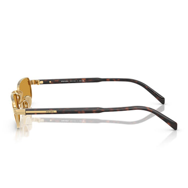 Prada Occhiali da Sole PRB54S 5AK50P Oro/Miele Scuro Unisex 2