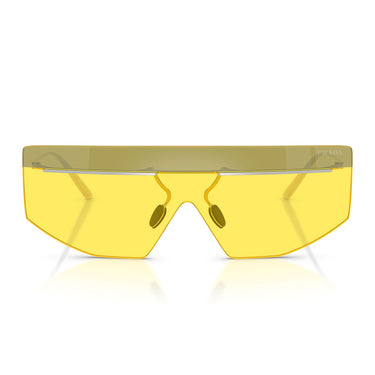 Prada Sunglasses PRB55S 1BC20O Silver/Yellow Unisex