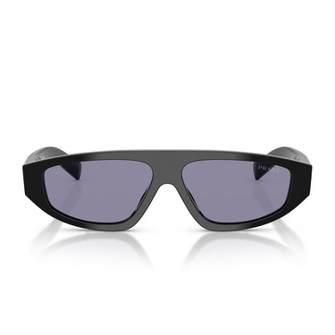 Prada Sunglasses PRC02S 16K50B Black Violet Silver Mirror Men 1