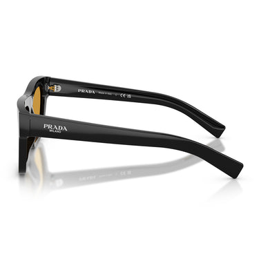 Prada Okulary Przeciwsłoneczne PRC03S 16K50P Nero Miele Scuro Uomo 3