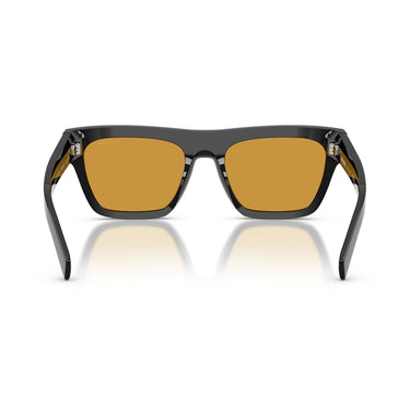 Prada Okulary Przeciwsłoneczne PRC03S 16K50P Nero Miele Scuro Uomo 4