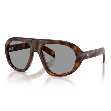 Prada Okulary Przeciwsłoneczne PRC05S 20D50Q Junjper Tartarugato Grigio Damskie 2