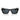 Prada Okulary Przeciwsłoneczne PRC06S 16K70B Czarny Ciemnoszary Damskie