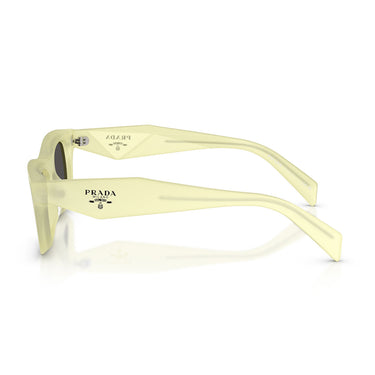 Prada Okulary Przeciwsłoneczne PRC06S 21G08Z Mrożona Wanilia Ciemny Szary Damskie 3