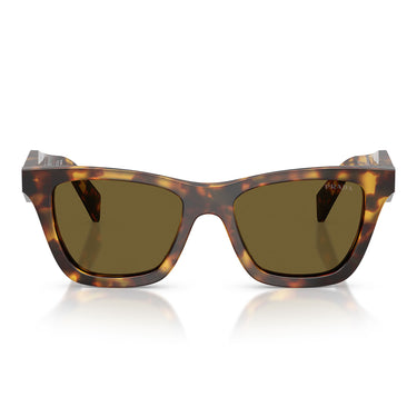 Prada Sunglasses PRC07S 14L09Z Honey Tortoiseshell/Dark Brown Women