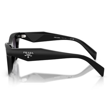Prada Okulary Przeciwsłoneczne PRC07S 16K90A Czarny/Szary Gradient Damskie 2