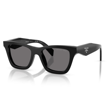 Prada Okulary Przeciwsłoneczne PRC07S 16K90T Czarny/Ciemnoszary Damskie Polaryzowane 2