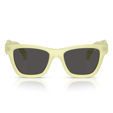 Prada Sonnenbrille PRC07S 21G08Z Frosted Vanilla/Dunkelgrau Damen