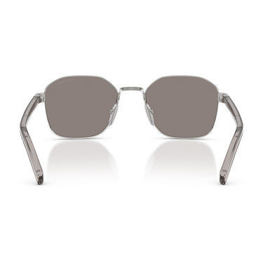 Prada Okulary Przeciwsłoneczne PRC50S 1BC80Q Srebrny/Ciemnoszary Męskie 3