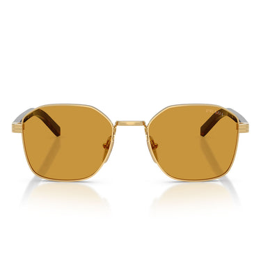 Prada Sonnenbrille PRC50S 5AK50P Gold/Dunkler Honig Herren
