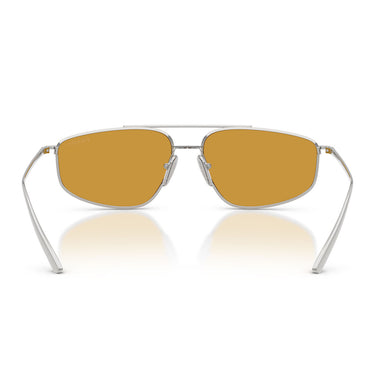 Prada Okulary Przeciwsłoneczne PRC51S 1BC50P Srebrny Ciemny Miód Damskie 4