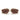 Prada Gafas de Sol PRC51S ZVN80T Oro Pálido Chocolate Negro Mujer 5