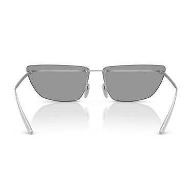 Prada Okulary Przeciwsłoneczne PRC52S 1BC50Q Srebrny/Szary Damskie 3