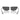 Prada Sunglasses PRC52S YC460T Black White Dark Gray Women 3