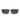 Prada Gafas de Sol PRC52S ZVN70B Oro Pálido Gris Oscuro Mujer 5