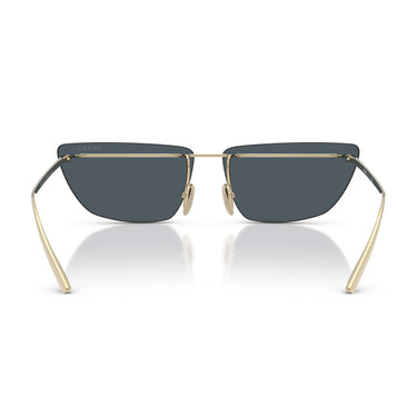 Prada Okulary Przeciwsłoneczne PRC52S ZVN70B Złoto Blado Ciemny Szary Damskie 4