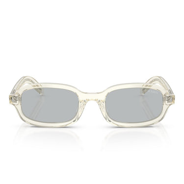 Prada Occhiali da Sole PRD06S 12X40W Champagne Trasparente/Grigio Chiaro Donna