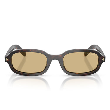 Prada Occhiali da Sole PRD06S 17N70R Root Tartarugato/Marrone Chiaro Donna