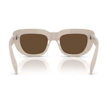 Prada Occhiali da Sole PRD07S 23O9L1 Beige Crema/Marrone Scuro Donna