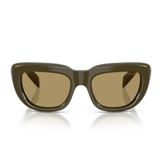 Prada Occhiali da Sole PRD07S 26J70G Verde/Verde Oliva Donna