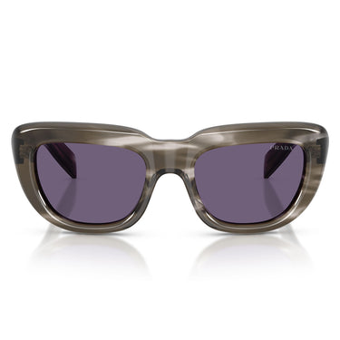 Prada Occhiali da Sole PRD07S 26O70W Ebano Striato/Viola Donna