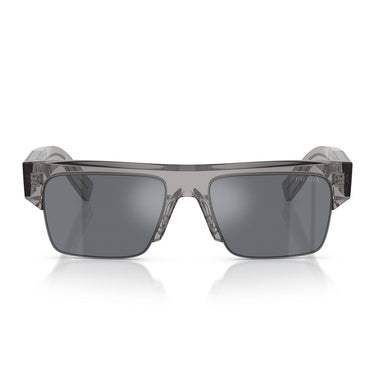 Prada Occhiali da Sole PRD12SU 16Z30Z Trasparente Asfalto/Grafite Antiriflesso Uomo