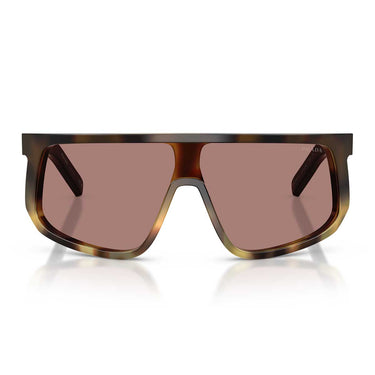 Prada Occhiali da Sole PRD21SU 22P60B Tartarugato Mogano Sfumato/Marrone Chiaro Uomo