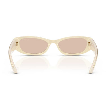 Prada Occhiali da Sole PRD22S 21D31B Bianco Latte/Quarzo Flash Elettric Donna 4