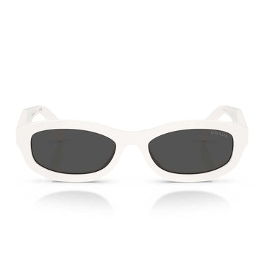 Prada Occhiali da Sole PRD24S 17K08Z Bianco Talco/Grigio Scuro Donna