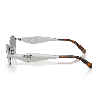 Prada Occhiali da Sole PRD50S 1BC50Q Argento Grigio Donna 3