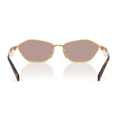 Prada Occhiali da Sole PRD50S 5AK20I Oro Pallido/Viola Chiaro Marrone Donna 3