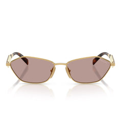 Prada Occhiali da Sole PRD50S 5AK20I Oro Pallido/Viola Chiaro Marrone Donna