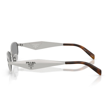 Prada Occhiali da Sole PRD51S 1BC50Q Argento Grigio Donna 3