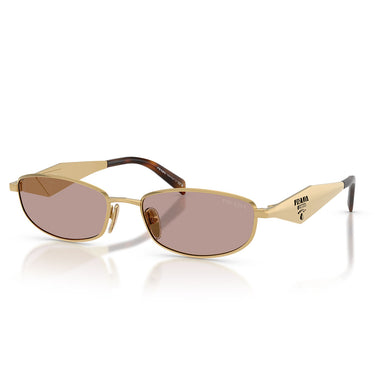 Prada Occhiali da Sole PRD51S 5AK20I Oro Viola Chiaro Donna 2