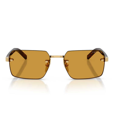 Prada Occhiali da Sole PRD55S 5AK50P Oro/Miele Scuro Uomo
