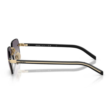 Prada Occhiali da Sole PRD55S ZVN60W Oro Pallido/Blu Specchiato Argento Uomo 2